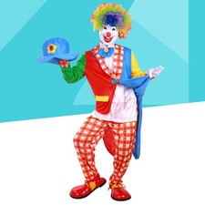 Costume de clown Carnaval créatif Halloween Masquerade Costume de clown adulte