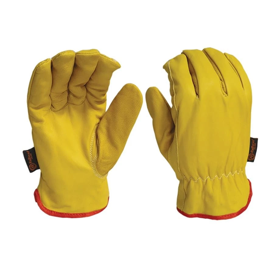 Insulated 100% Waterproof Winter Goat Skin Work Gloves XS-5XL RH-GSW