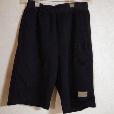 bape Black Sagara Patch Sweatshirt Shorts 2XL