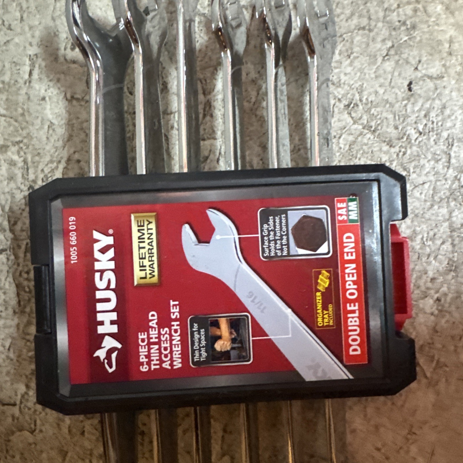 HUSKY 6 Piece  Thin Head Wrench USA Made (New)
