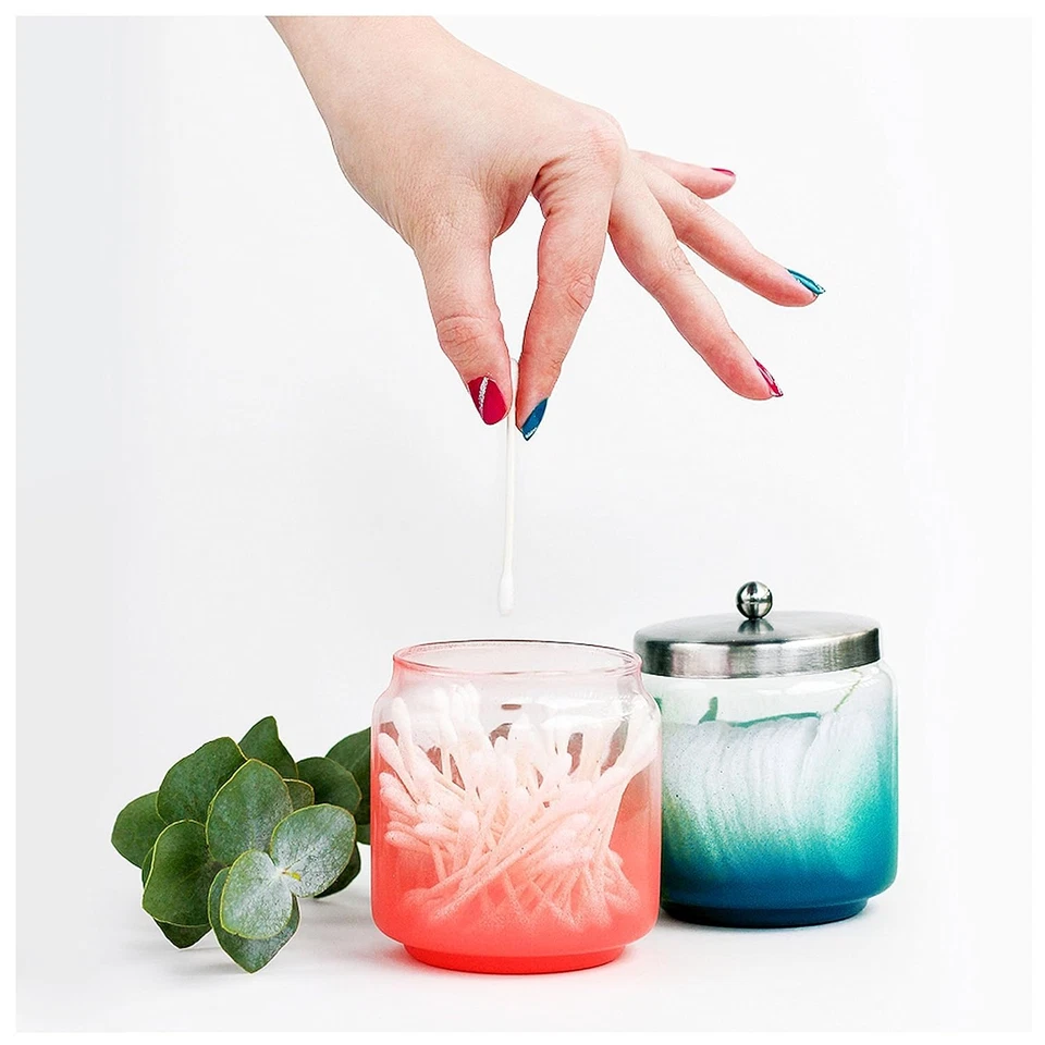 Hisopos de Algodón Q-tips Hechos con 100% Algodón para Higiene y Belleza Biodegrada Foto 4 de 4