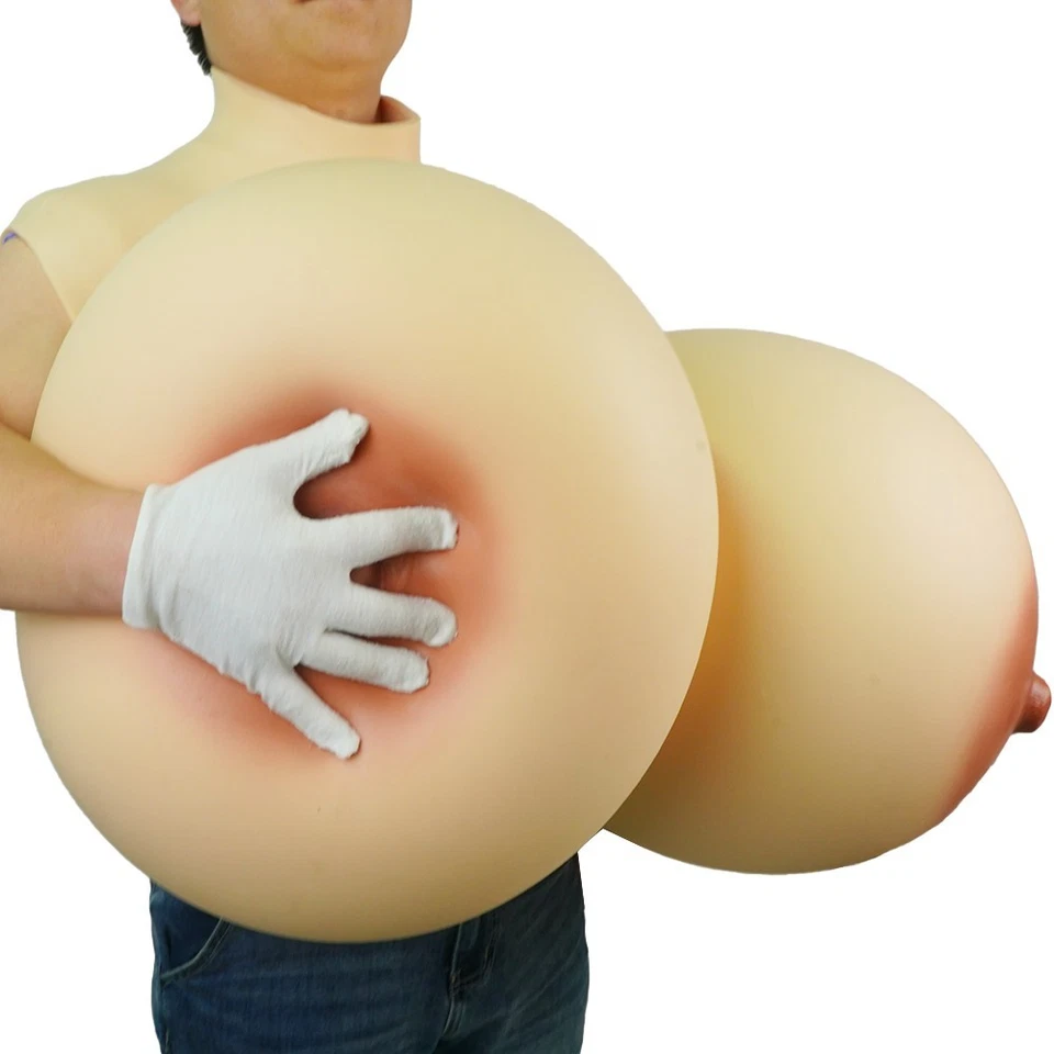 Silicone Breast Form Plate Fake Boobs Hight 230ZP Cup Crossdresser Transgender - Bild 4 von 4