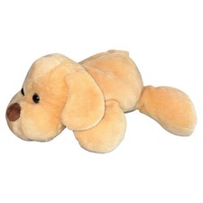 Walmart Tan Puppy Dog Plush Brown Nose Soft Squishy Stuffed Animal Toy 16