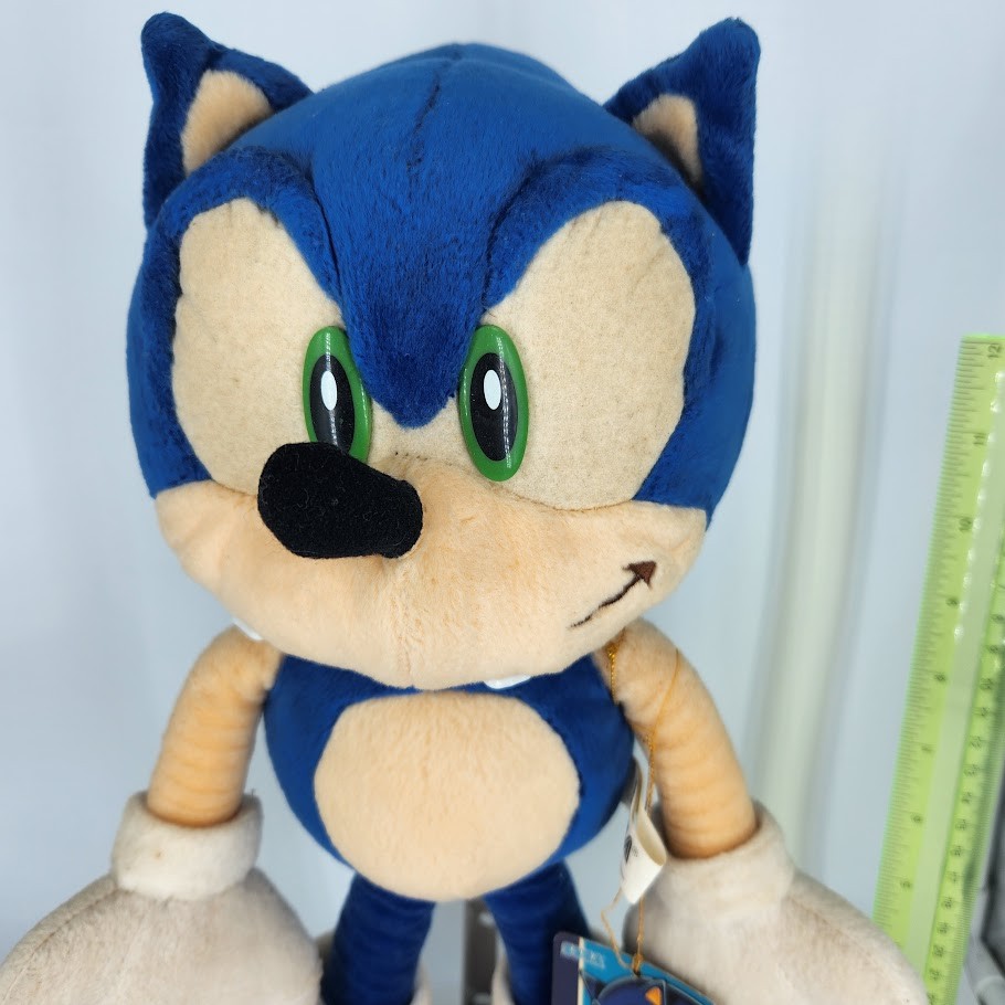 Sonic The Hedgehog 2001 Plush SA2 Adventure SOAP Sonic Plush 15