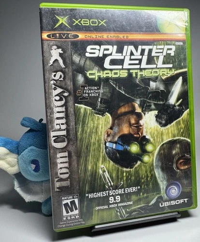 Tom Clancys Splinter Cell Chaos Theory Xbox Complete CIB - Tested & Working