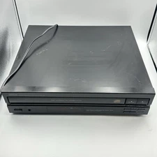 Denon DCM-320 CD Player PCM Audio Tech / Changer 5 Disc Sounds Great No Remote