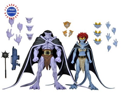 Gargoyles Vows Ultimate 7 Scale Actionfiguren - Goliath und Demona NECA 2-Pack