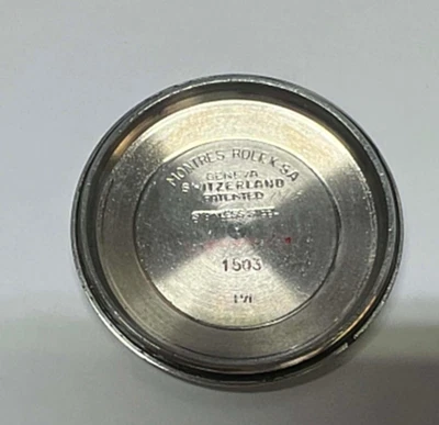 Rolex Y 1972 Oyster Perpetual Date 34mm Gehäusebodenteil Ref 1503 - Bild 1 von 4