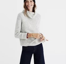 Madewell Wool sweater, women  s medium, grey