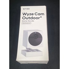 Wyze Cam Outdoor v2 Starter Bundle Base Station 1080p Wireless Camera