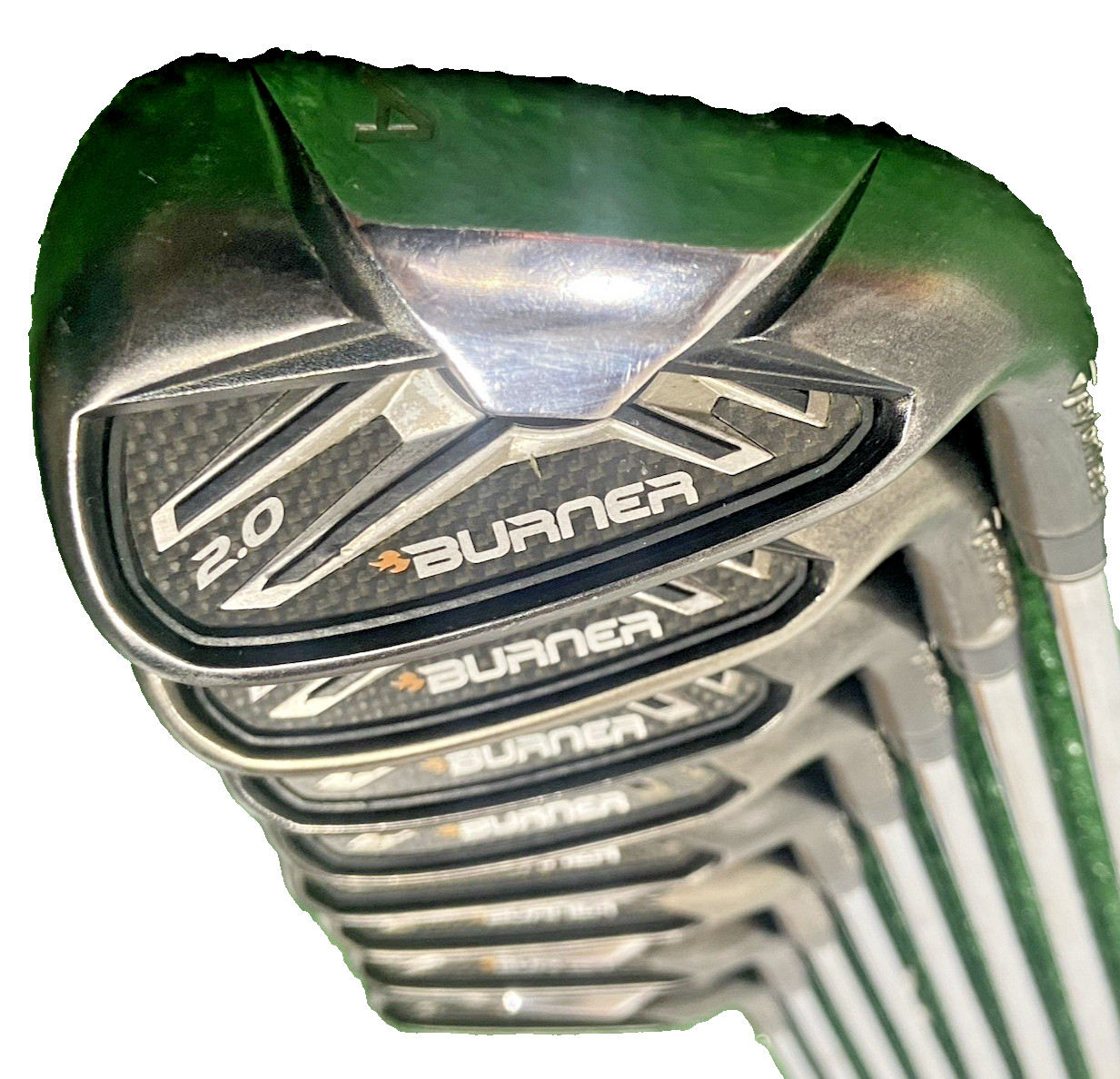 TaylorMade Burner 2.0 Iron Set 4-PW,GW RH Stiff Steel 5i 38.
