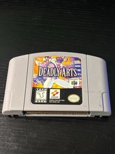Deadly Arts (Nintendo 64, 1998) TESTED AND AUTHENTIC