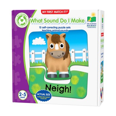 New - The Learning Journey My First Match It! - What Sound Do I Make - Ages 2-5