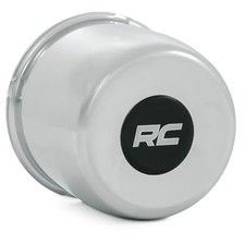 Chrome Center Cap for Steel Wheels - 3.30" Bore Size, Closed Push-Through