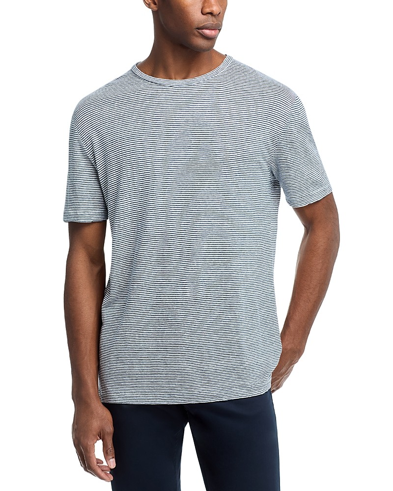 The Mens Store Striped Linen Tee M 9290₽