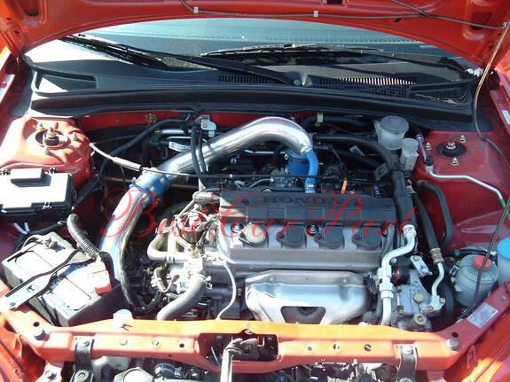 Система впуска холодного воздуха RTunes V2 01-05 Honda Civic 1,7 л L4 MT + воздушный фильтр - Изображение 2 из 4