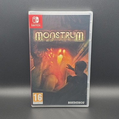 Monstrum - Nintendo Switch - PAL - Brandneu Sealed - Cartridge Version - Horror