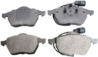 Vorderachse Denckermann B110047 Bremsbelagsatz, Scheibenbremse FüR Audi