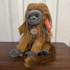 Wild Republic Cuddlekins Golden Lion Tamarin Monkey Plush Stuffed Animal New Tag