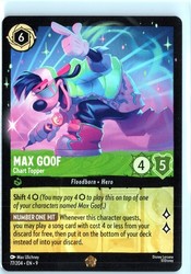Max Goof - Chart Topper 77/204 Fabled Legendary