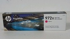 Genuine HP 972X High Yield MAGENTA PageWide Cartridge L0S01AN - New Sealed