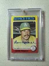 2024 Topps Heritage Mini Gene Tenace Real One Auto