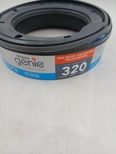 Diaper Genie Essentials Diaper Pail Refill 1 Pack 320 Unscented Blue Film