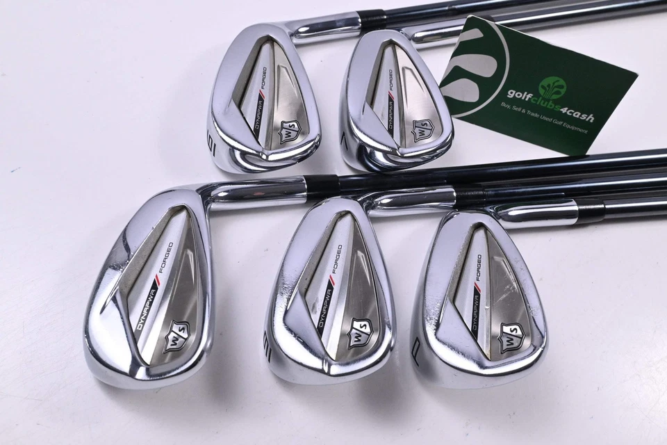 Wilson Staff Dynapwr 2023 Forged Irons / 6-PW / Regular Flex Recoil DART 75 - Image 2 of 4