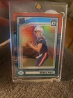 2024 Panini Donruss Rated Rookie Drake Maye Optic Preview Red & Green Prizm (RC)