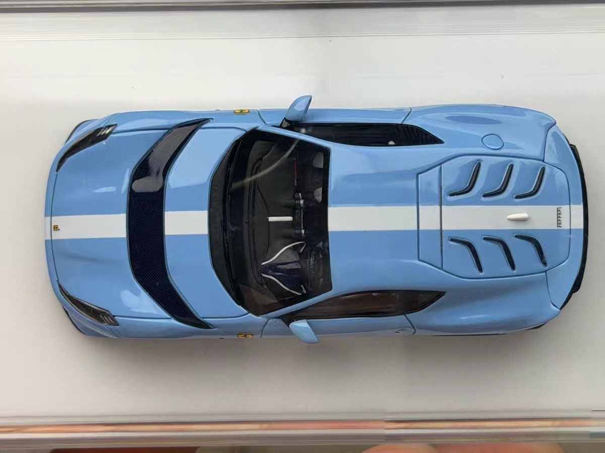 FuelMe 1:64 Resin car model Ferrari 812C Blue | eBay