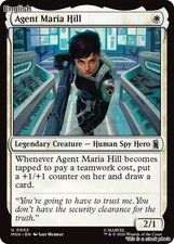 Magic Agent Maria Hill 2 Uncommon Marvel Super Heroes NM