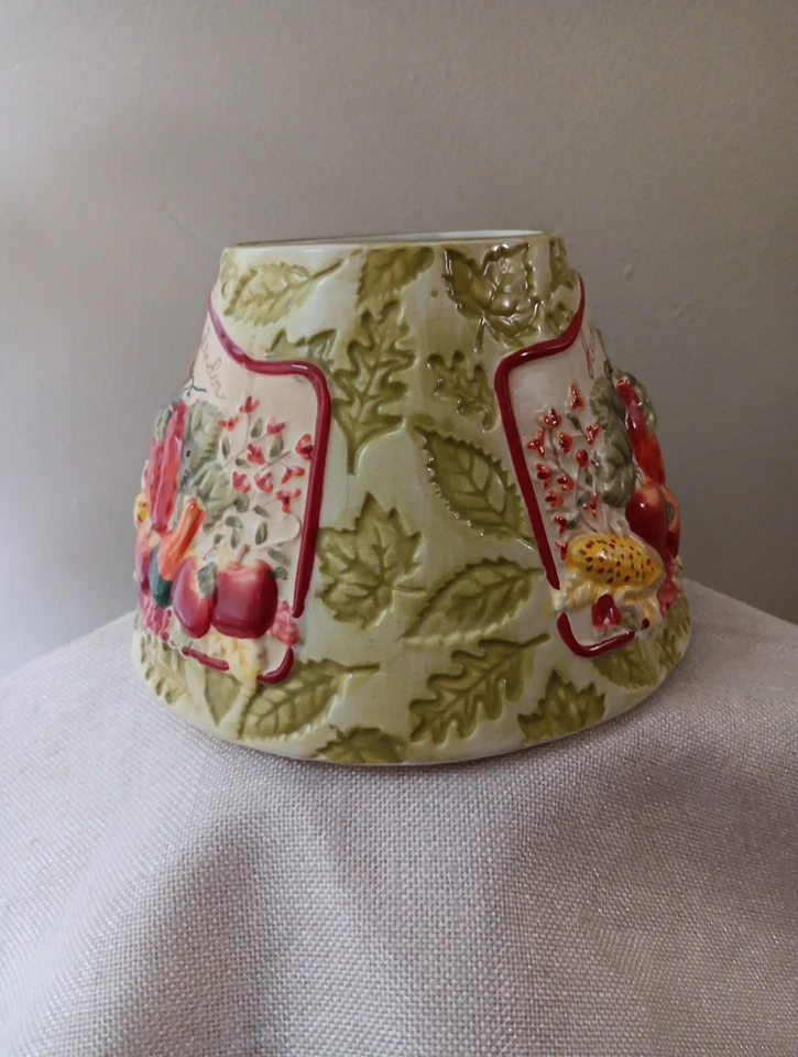 Yankee Candle Autumn Splendor Teresa Kogut Tono Repujado Calabaza Otoño Lg Cubierta Foto 2 de 4