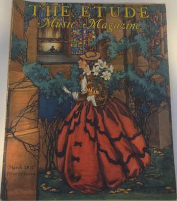 The Etude Music Magazine March 1932 V.50 Illustrated, Theodore Presser Co.