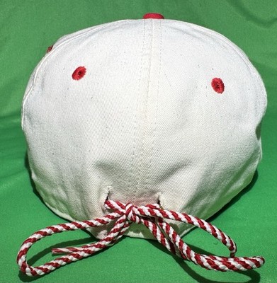 Vintage Mega Rare New Era #1 Apparel Philadelphia Phillies TieStringBack Cap New