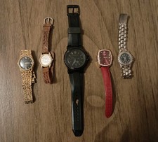 Lot of 5 Mixed Wristwatches - Repair / Parts Only - Michael Kors, Acuet, Nugget