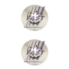 2x FAST BREMSSCHEIBEN 304mm BELÜFTET VORNE passend für CITROËN JUMPY