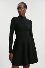 Karen Millen Knitted Dress Womens Daywear Dresses