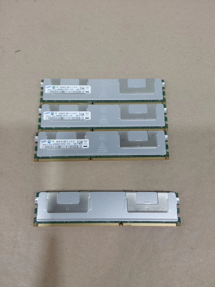 Samsung 4GB 4Rx8 ECC Server RAM M393B5173FHD-CF8 (Lot of 4) - Image 3 of 3