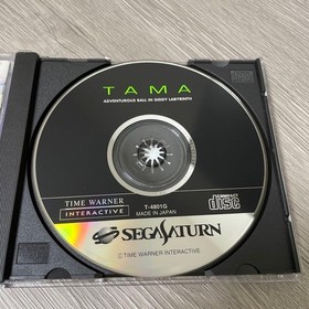 TAMA Sega Saturn Japan SS Import Puzzle Action Game CIB Case & Manual