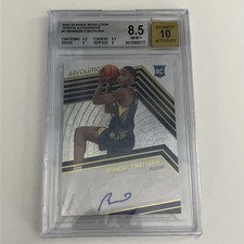  2022 REVOLUTION ROOKIE FRACTAL SP AUTO BENNEDICT MATHURIN  