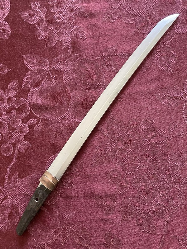 Authentic Antique Japanese Ko-Wakizashi Sword Mumei  44.4cm / 17 1/2" Katana