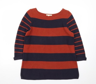 Esprit Damen Pullover Pulli bunt gestreift Baumwolle M