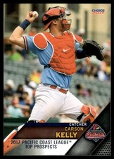 2017 Carson Kelly Choice Minor League Rookie Card PCL Top Prospects. rookie card picture