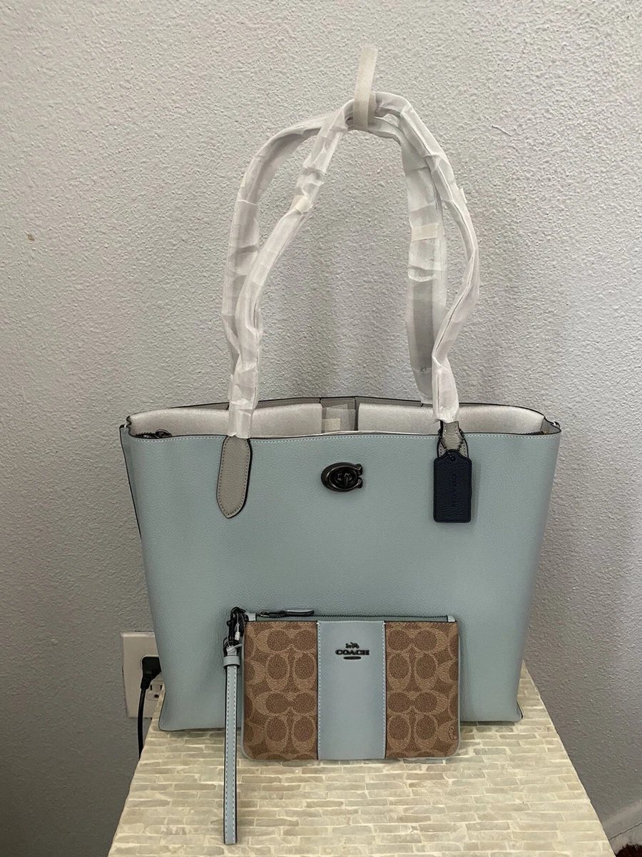 Shop COACH Willow Signature Coated Canvas Tote