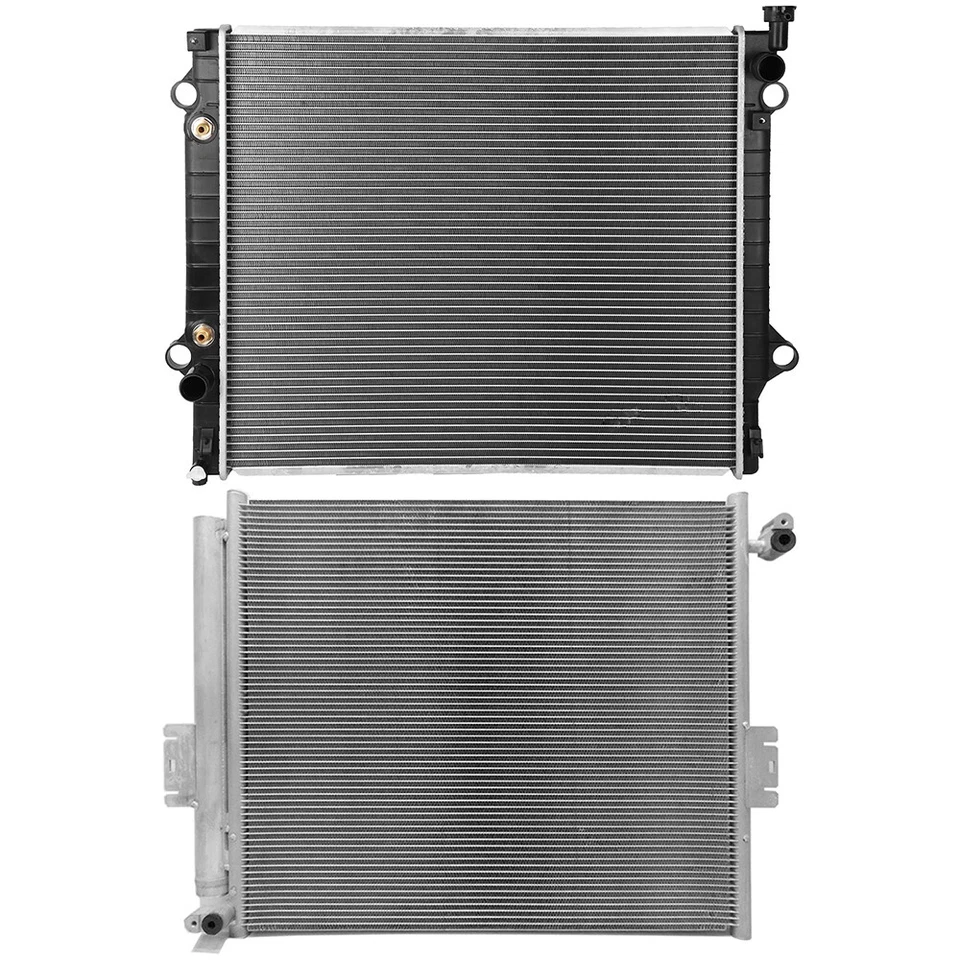 Комплект охлаждения радиатора и конденсатора переменного тока для 2005 2006 2007 2008-2012 Toyota Tacoma - Изображение 2 из 4