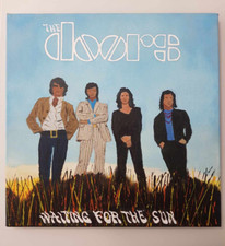 Tableau peinture acrylique The DOORS Waiting for the sun 40 cm X 40 cm