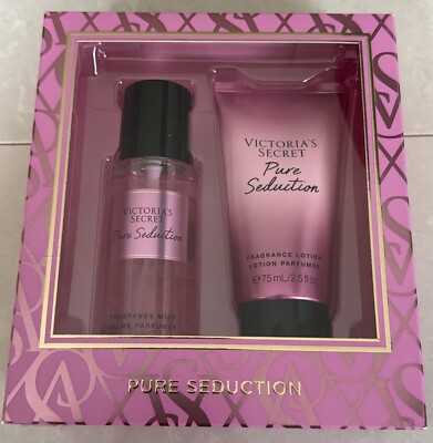 Victoria's Secret Pure Seduction Body Mist + Lotion Set 75ml each, Gift Set
