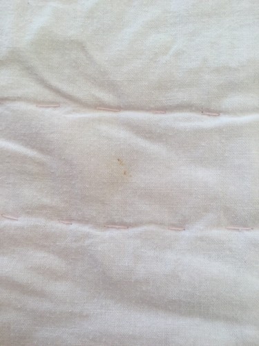 Simply Shabby Chic PINK Raw Edge KING QUILT Ruffles QUILT ONLY - Picture 4 of 9