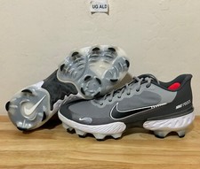 Nike Alpha Huarache Elite 3 Low MCS Gray Baseball Cleats Men's 9.5 CZ4453-005
