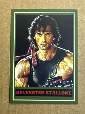 1982 Rambo - Sylvester Stallone - Promotional Card